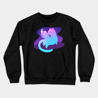 Galaxy Catto Crewneck Sweatshirt